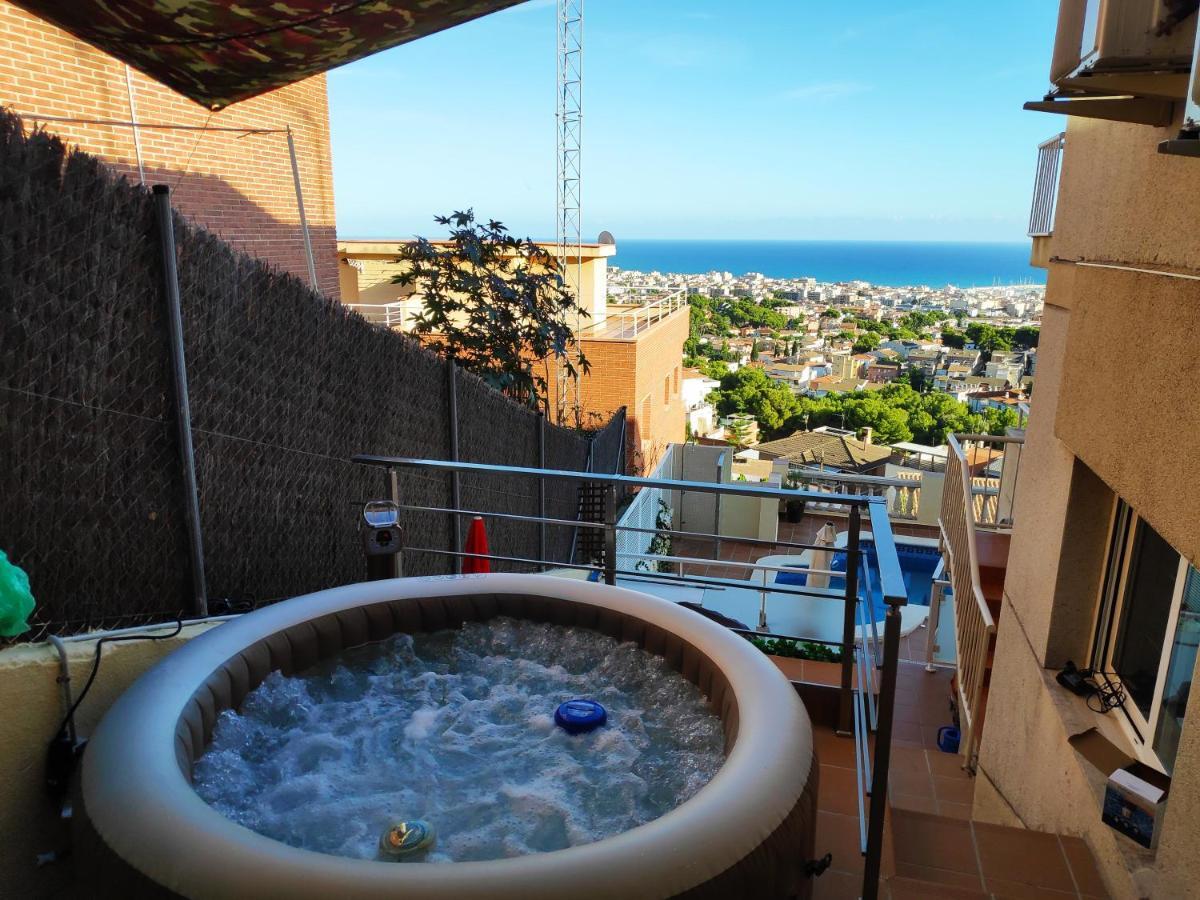 Beach House. Casa Con Piscina Privada Calafell Exteriör bild