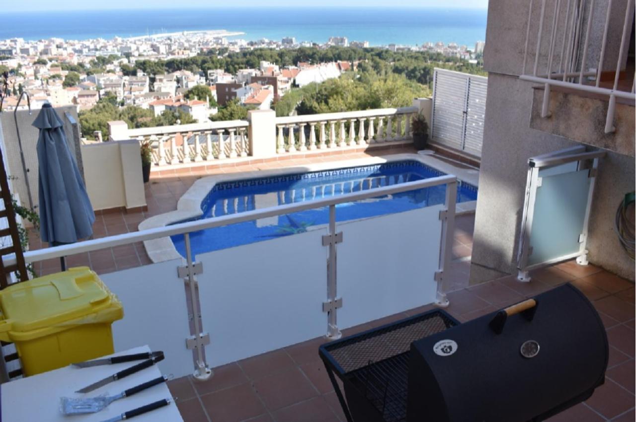Beach House. Casa Con Piscina Privada Calafell Exteriör bild